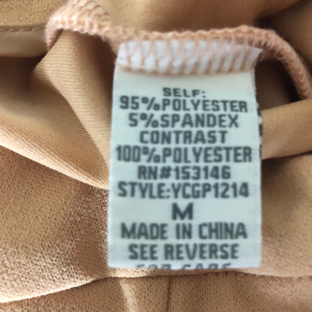 GOOD LUCK GEM ANKLE LENGTH PANTS POCKETS ZIP MED - Picture 6 of 7